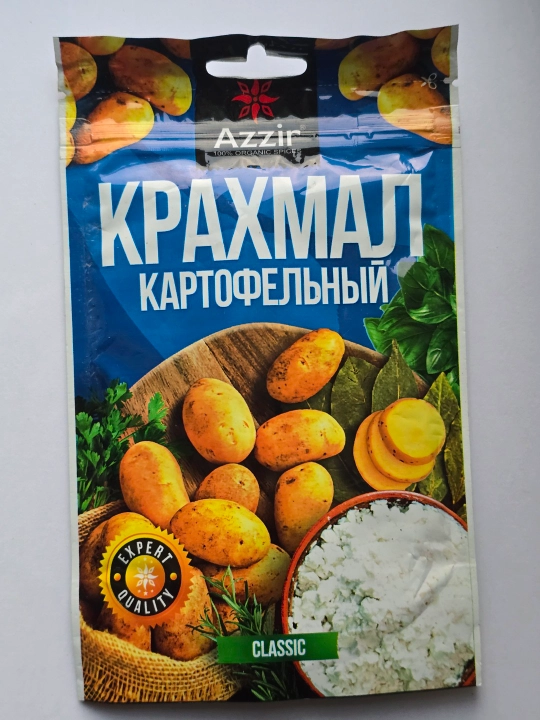 Kartoshka kraxmali "Azzir" dan, 100 g - 