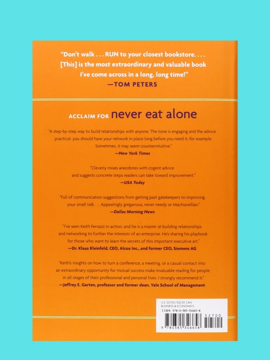 Never Eat Alone, Keith Ferrazzi