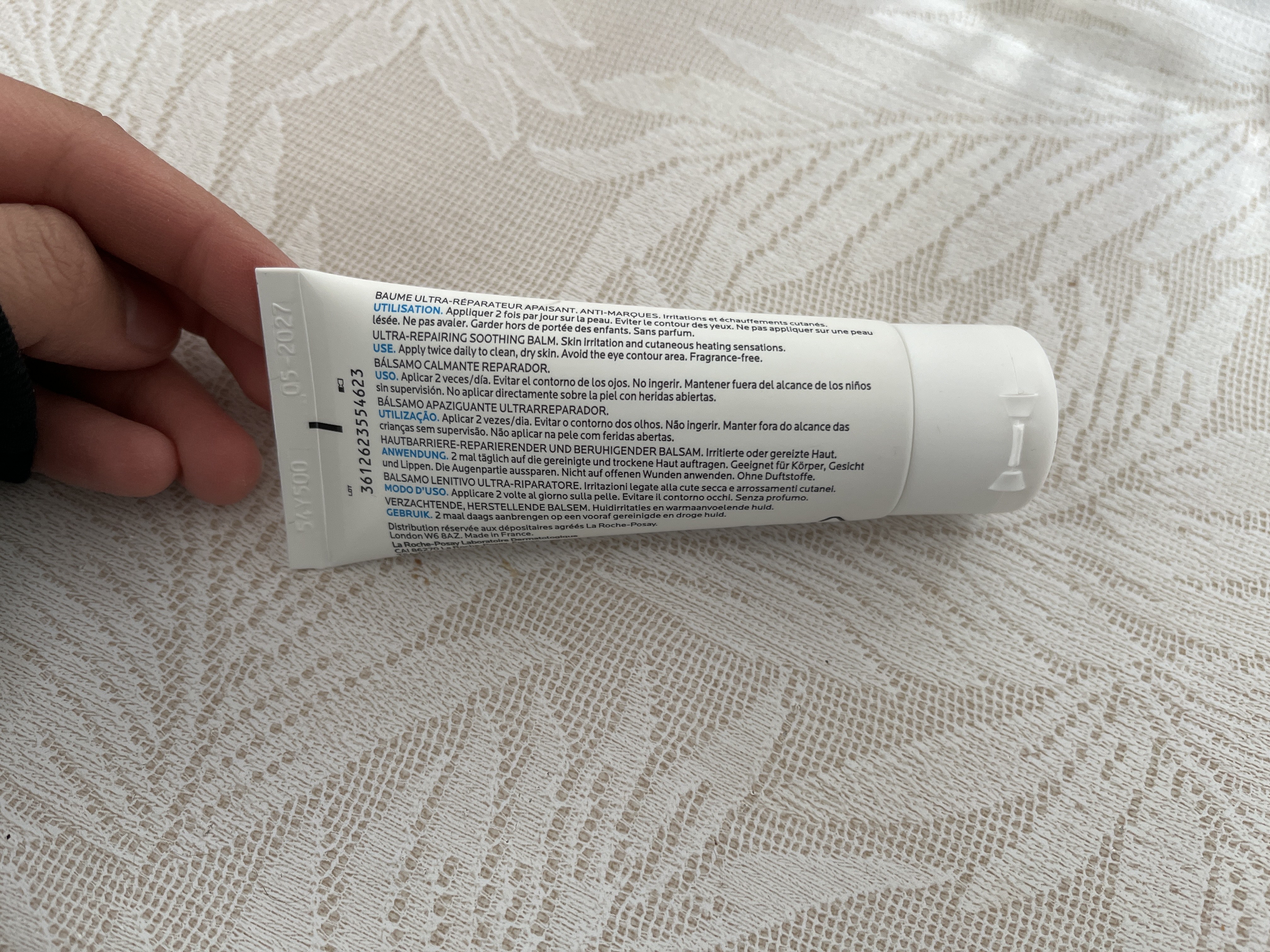 Tinchlantiruvchi ko'p regenerativ balzam LA ROCHE-POSAY CICAPLAST B5+ , 40 ml
