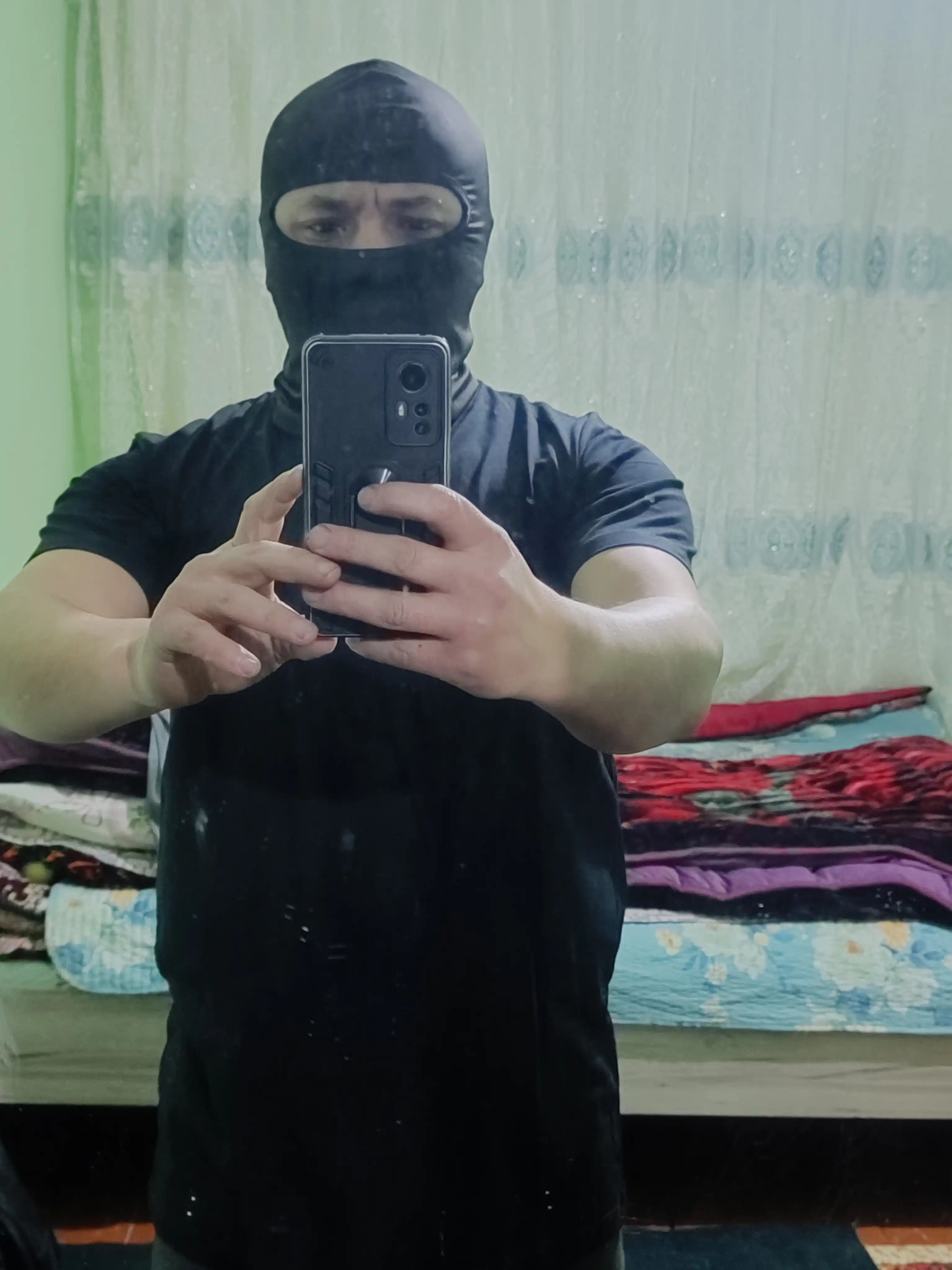 Balaklava shlem osti, universal, niqob