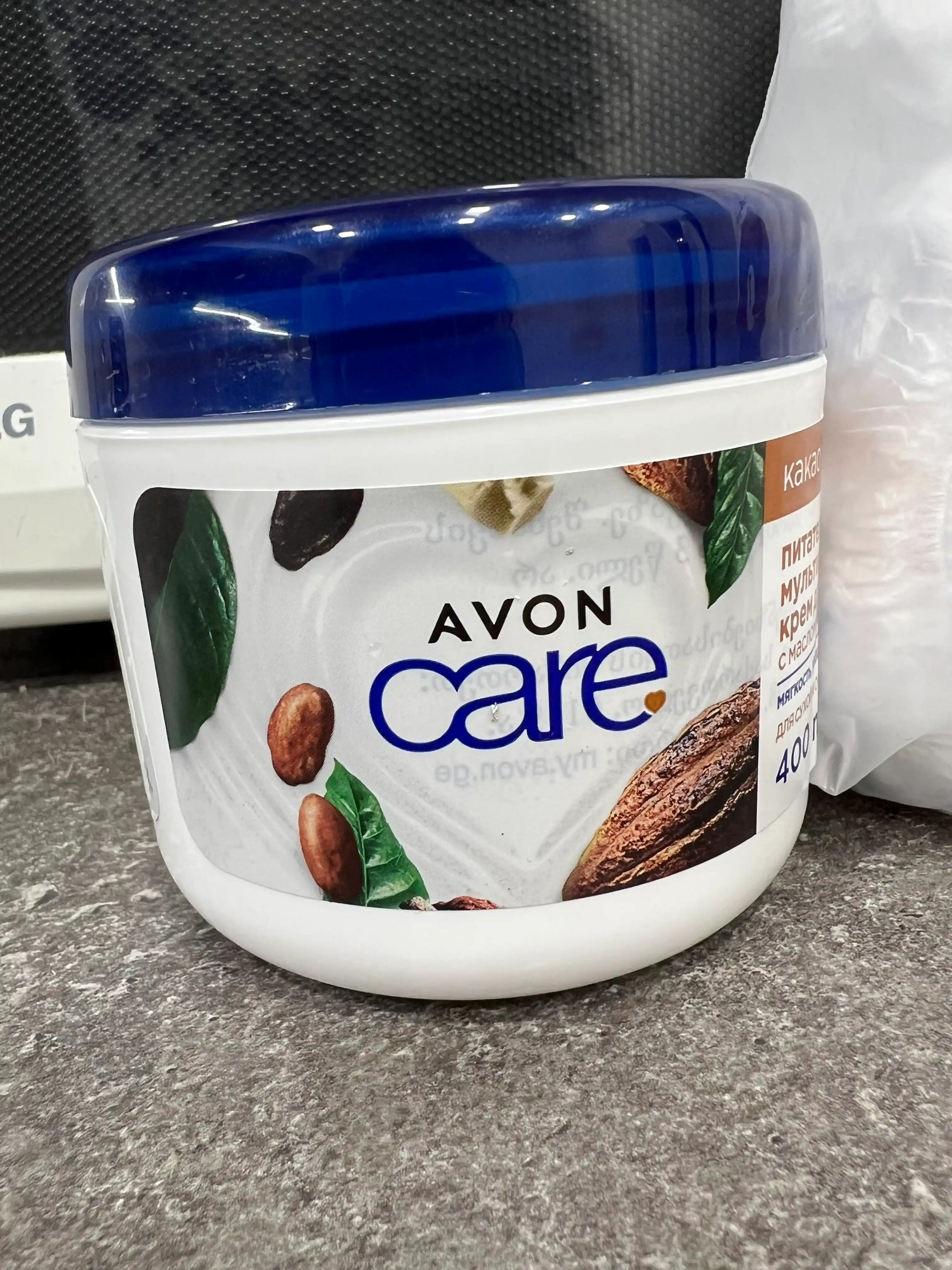 Крем для лица и тела Avon Care Питание, с маслом какао, 400 мл