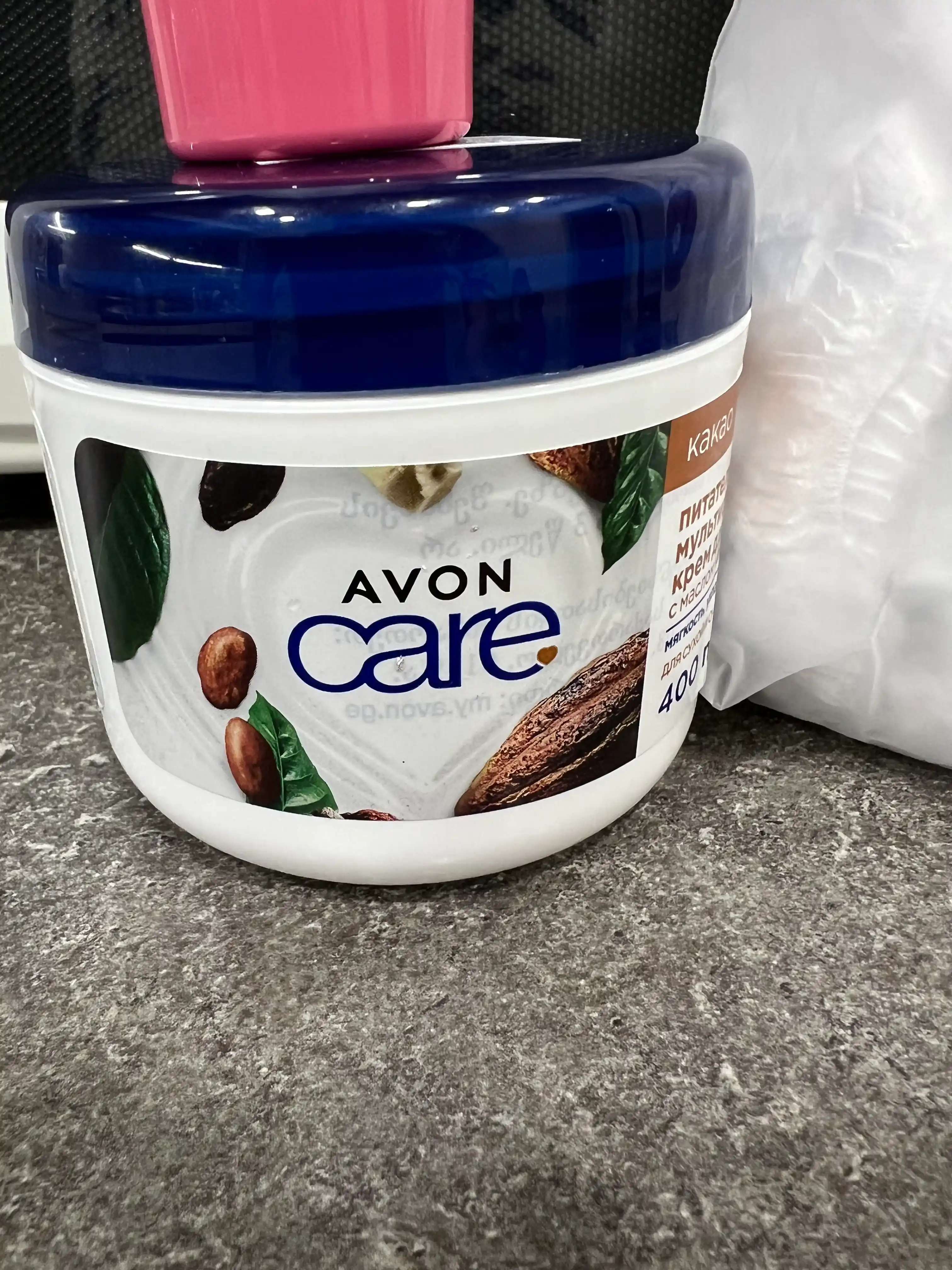 Крем для лица и тела Avon Care Питание, с маслом какао, 400 мл