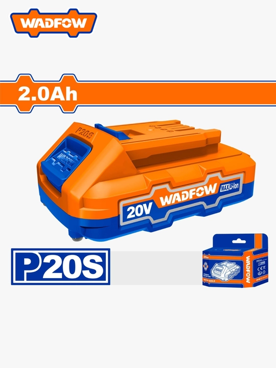 Lityum-ion batareya Wadfow 20V/2.0Ah/3.0Ah/4.0Ah/5.0Ah