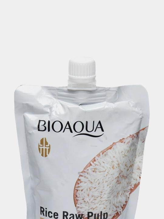 Qayta tiklanadigan soch niqobi, guruch bilan, 400 ml