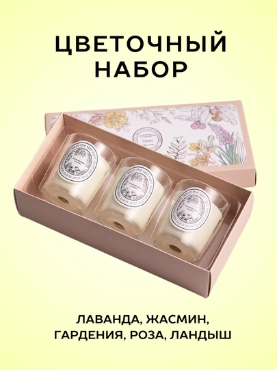 Ароматическая свеча, аромасвеча для дома, эфирные масла - 