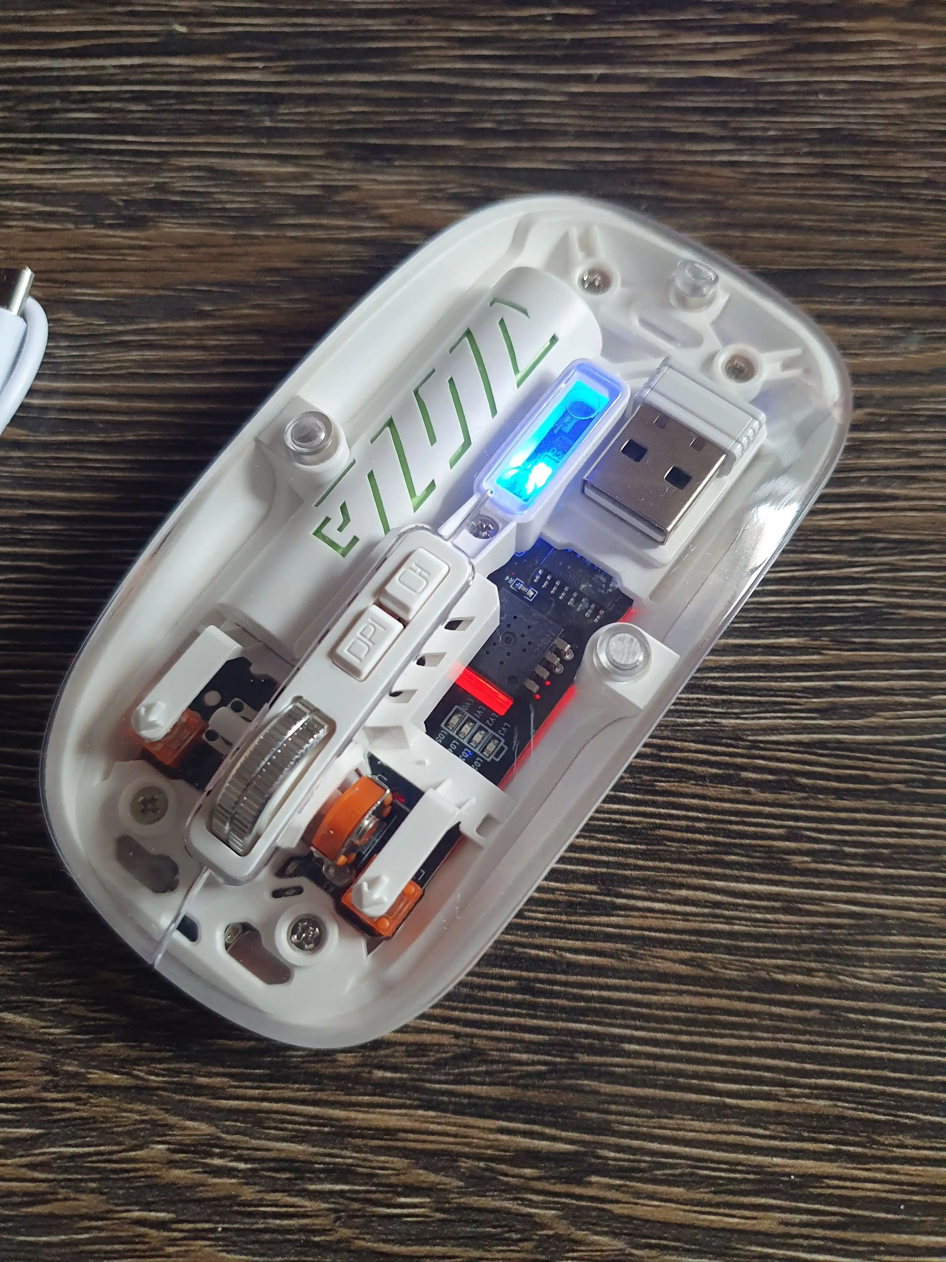 Simli, simsiz sichqoncha, o‘yin uchun, kompyuter va noutbuk uchun, Bluetooth, +2.4G