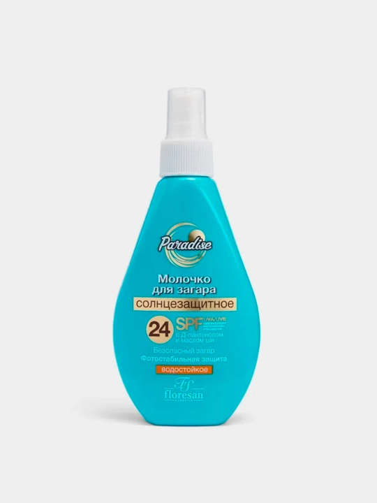 F-251 "Paradise" quyoshdan himoyalovchi sutli vositasi SPF24 160 ml