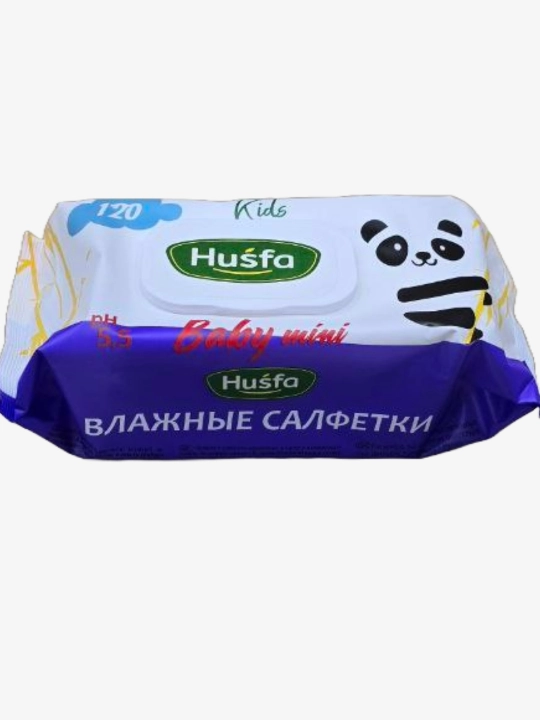HUSFA Kids влажные салфетки, 120 шт