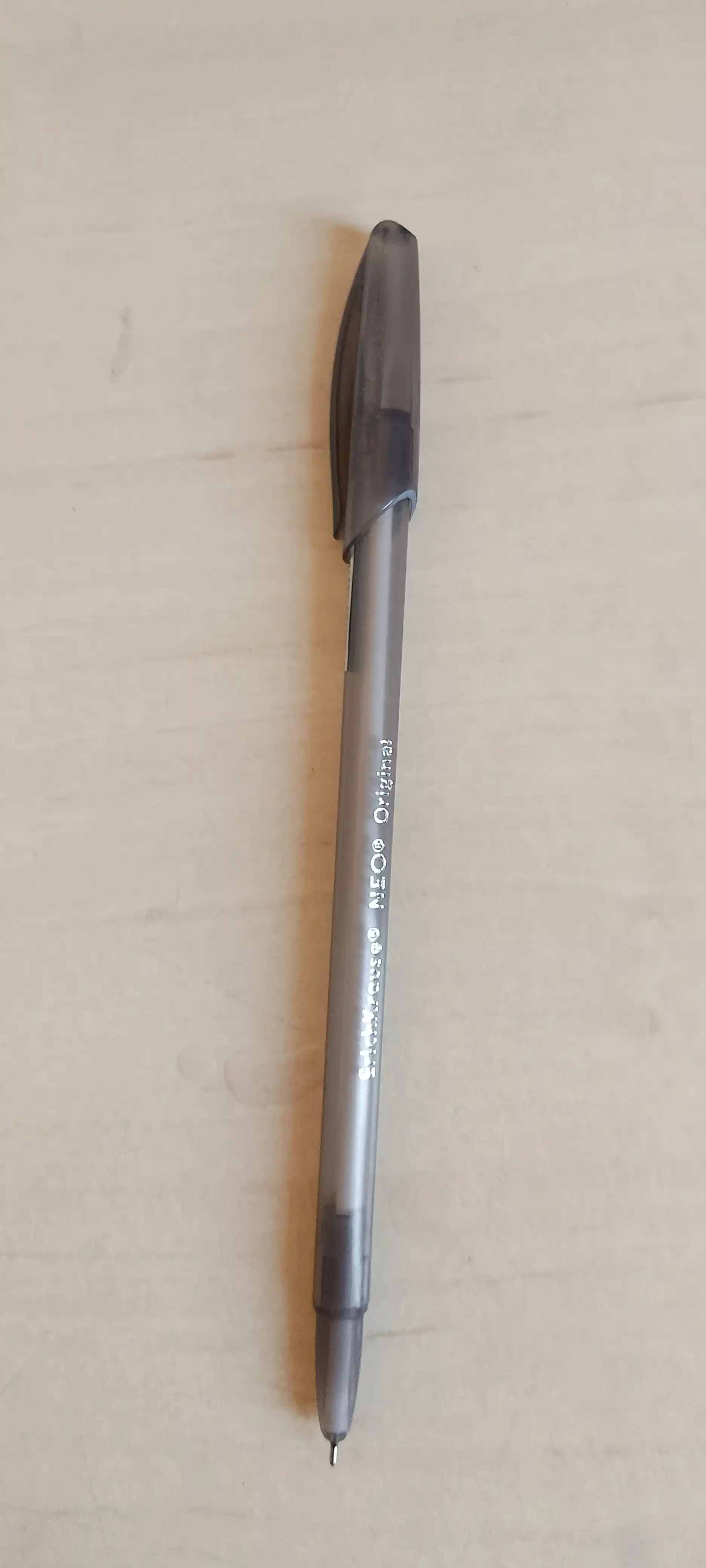 Sharikli ruchka ErichKrause Neo Stick Original 0.7, Super Glide Technology, qora rang 46516