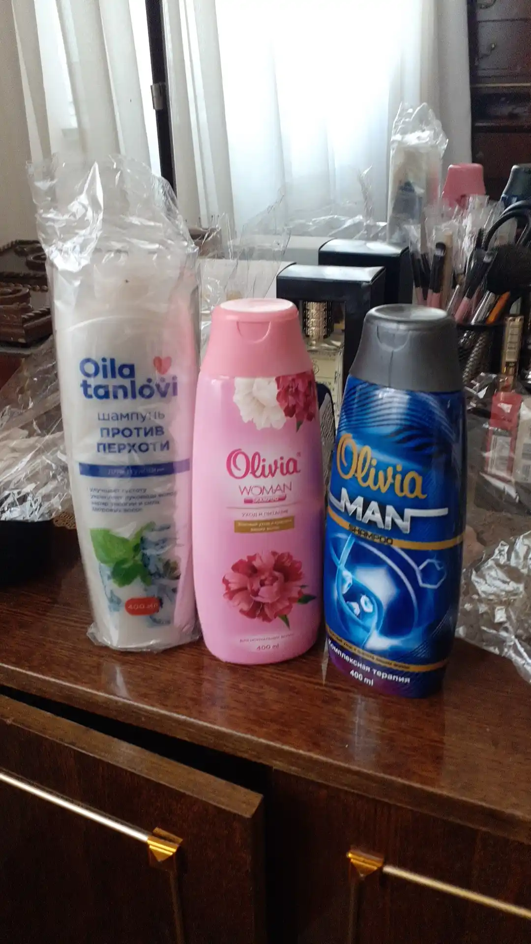 Olivia Man shampuni, "Kompleks terapiya", 400 ml
