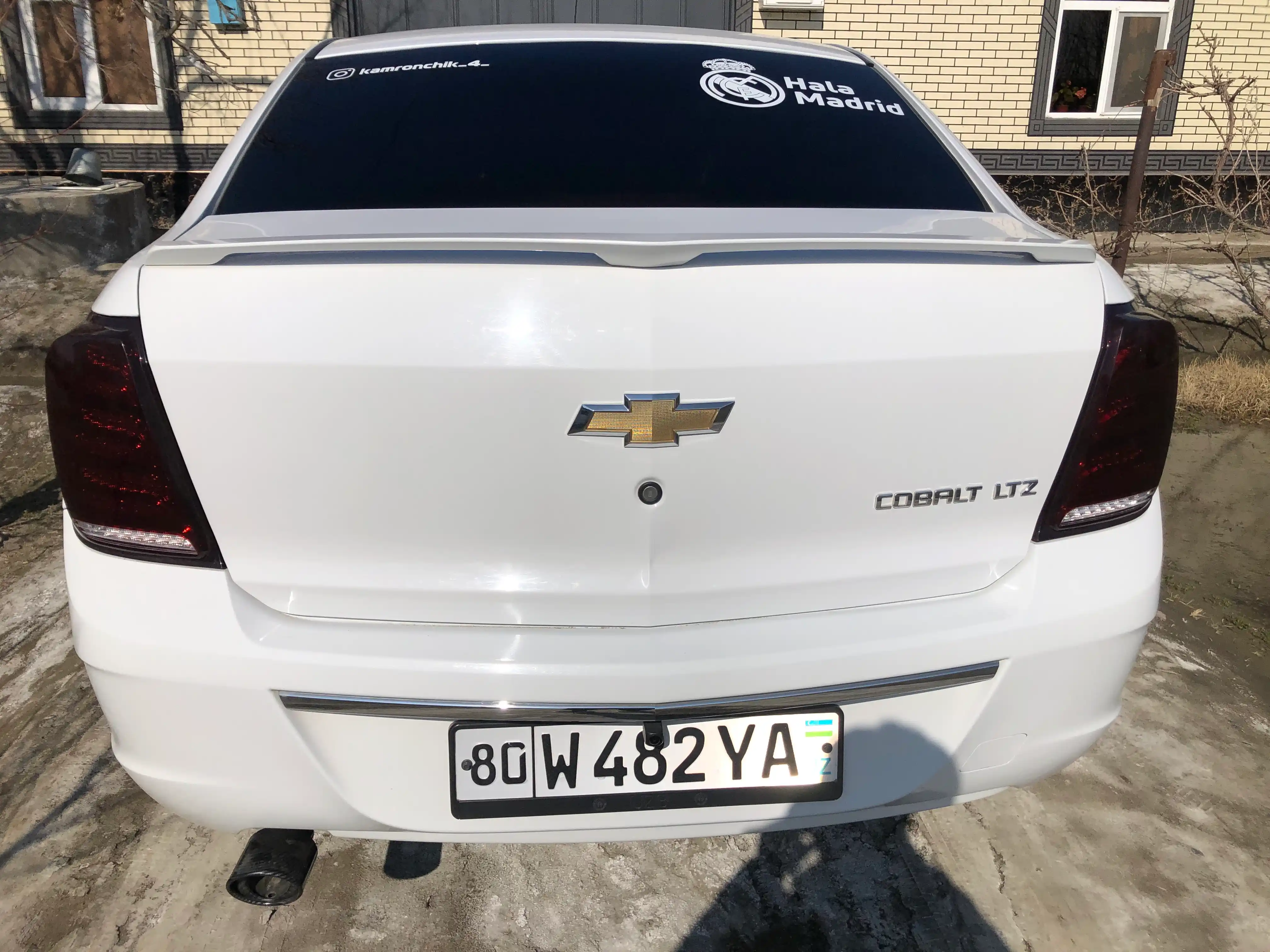 Glushitel uchun karbon qoplama, zanglamaydigan po'lat Chevrolet Cobalt uchun
