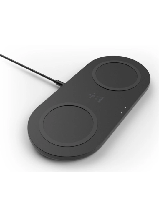 Iphone uchun moslangan simsiz zaryadlashchi Belkin Dual Pads Wireless Charging Qi, 15W