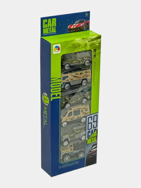 Haqiqiy Metall Avtomobil Modeli Mоделька Car Metal 69 red 02432 - 