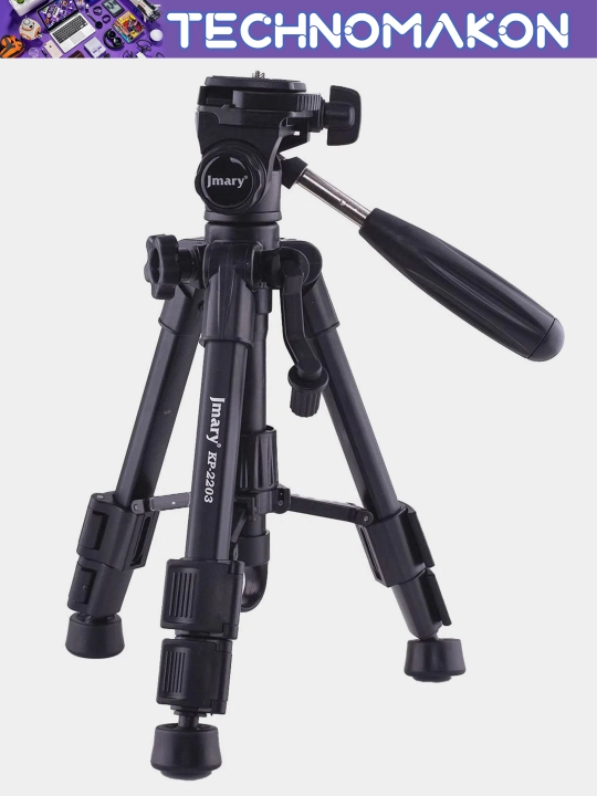 Shtativ Jmary KP-2203, tripod telefon va kamera uchun, universal