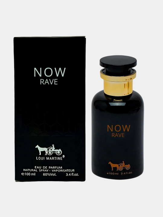 Erkaklar uchun parfyumlangan suvi Now Rave Lattafa, 100 ml - 