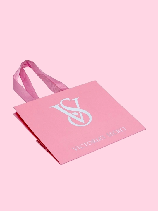 Фирменный подарочный пакет Victoria's Secret, с логотипом 