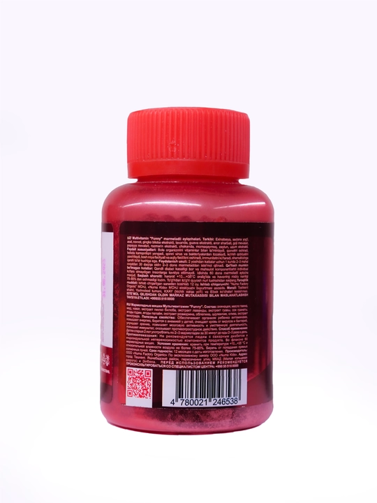 Bolalar uchun multi-vitamin Numa Kids Funny, 60 dona