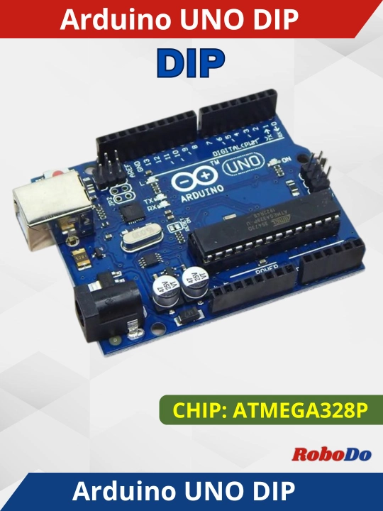 Плата-контроллер Arduino UNO DIP