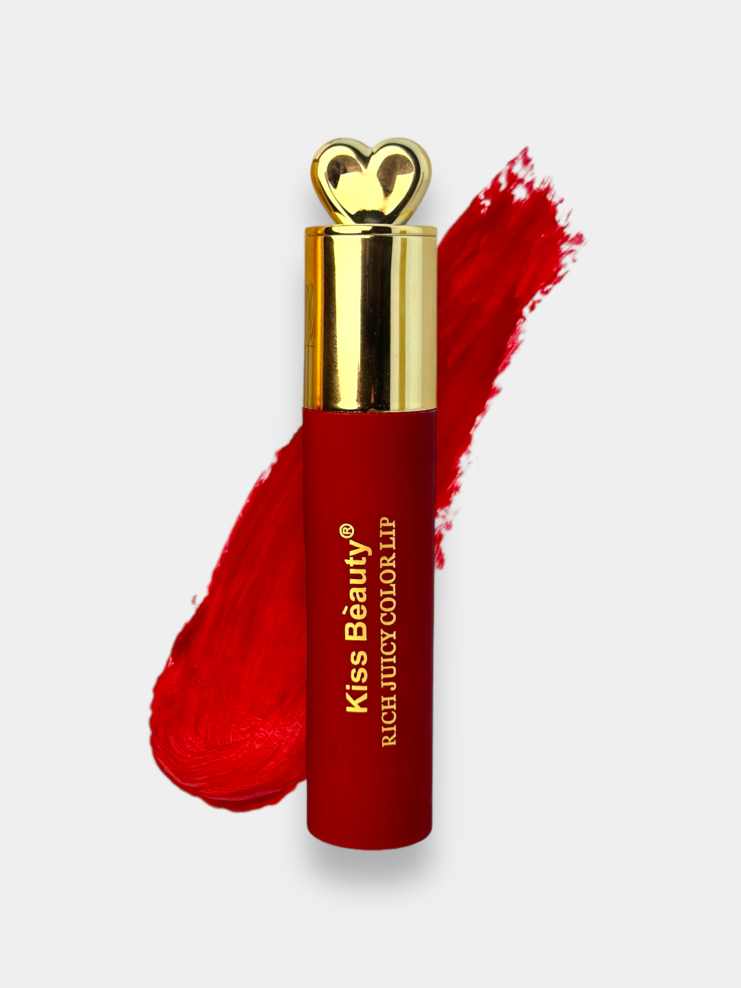 Жидкая матовая помада Kiss Beauty, кремовая, стойкая, в нежных оттенках - 
