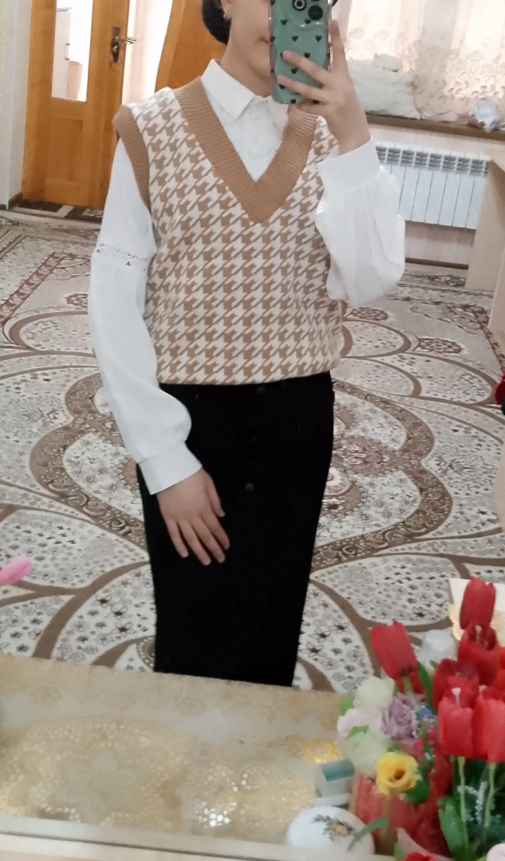 Qulay va trend trikotaj nimcha – maktab, universitet ofis va kundalik kiyim DIDOV TRIKO