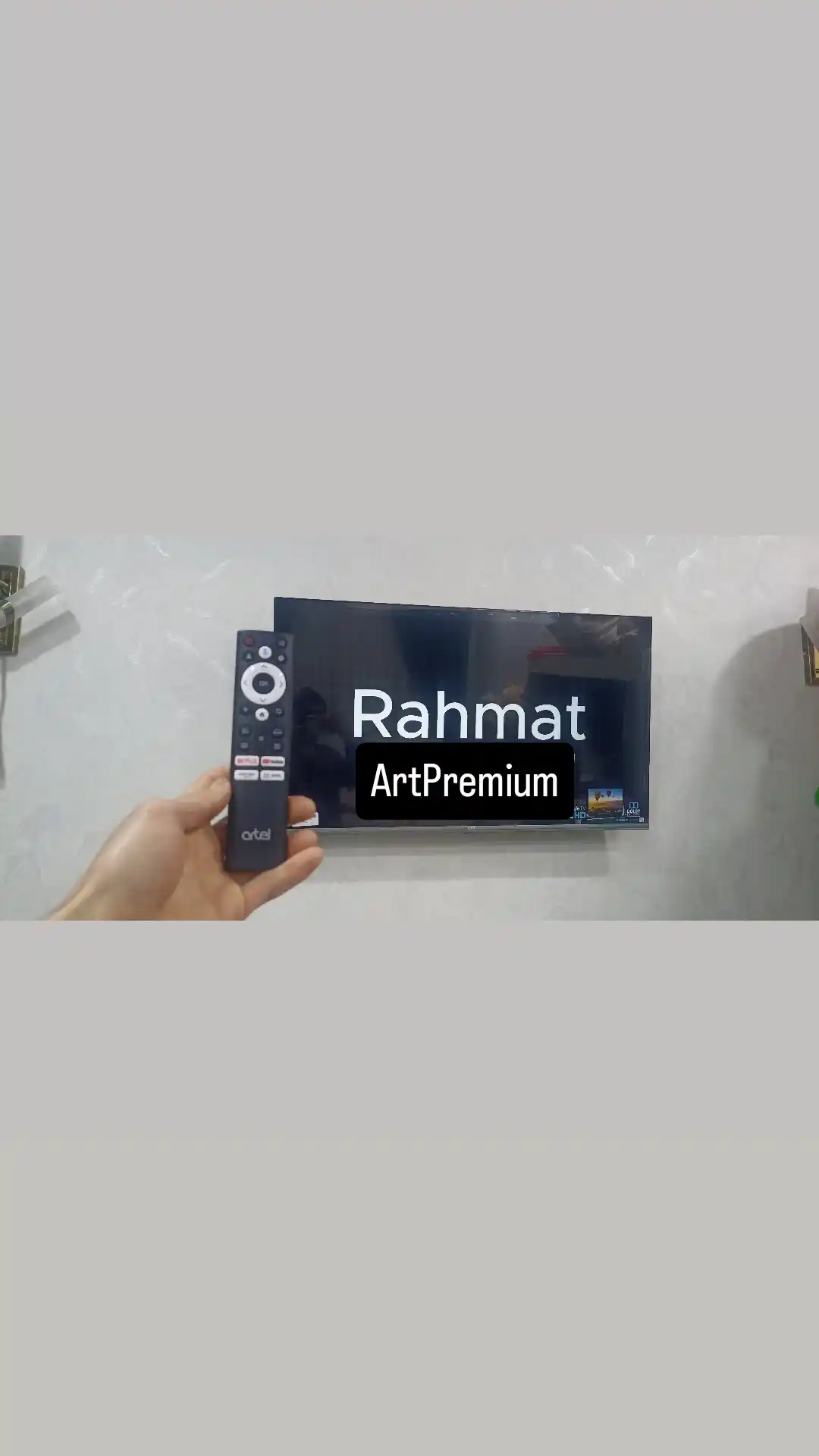 Телевизор Artel A43PFCH010 43" Google tv FHD, пульт с голосовым поиском