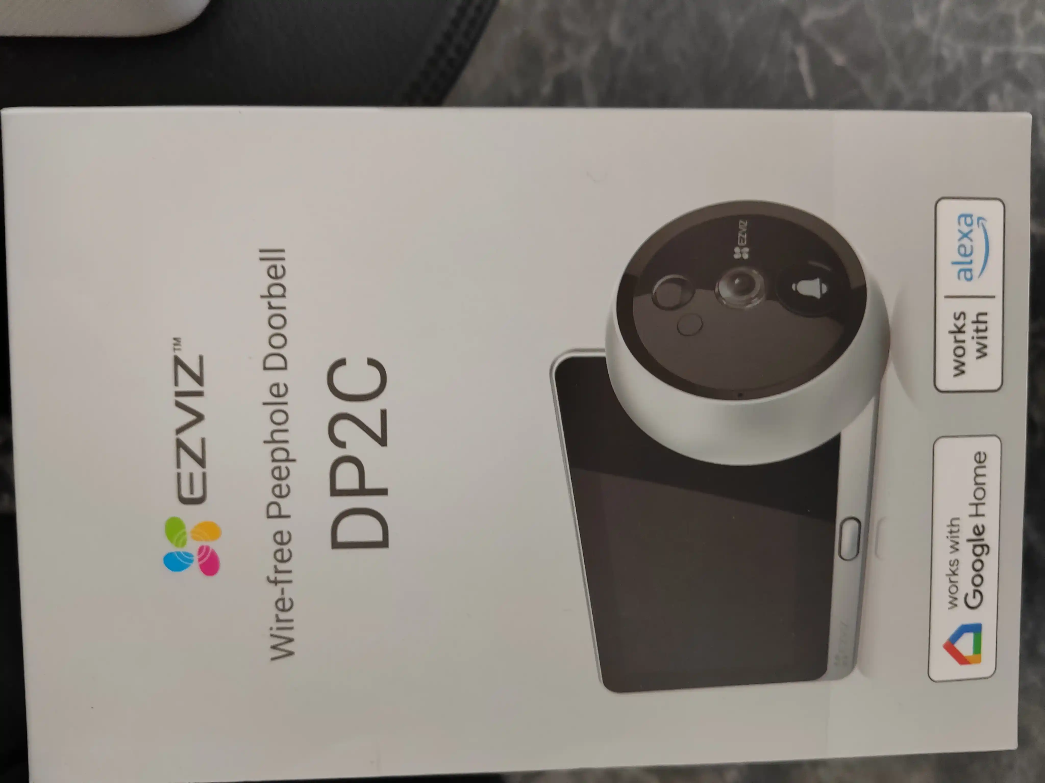 Aqlli videoglazok Wi-Fi EZVIZ DP2C 2MP, kamera, eshik glazogi, domofon, qo‘ng‘iroq