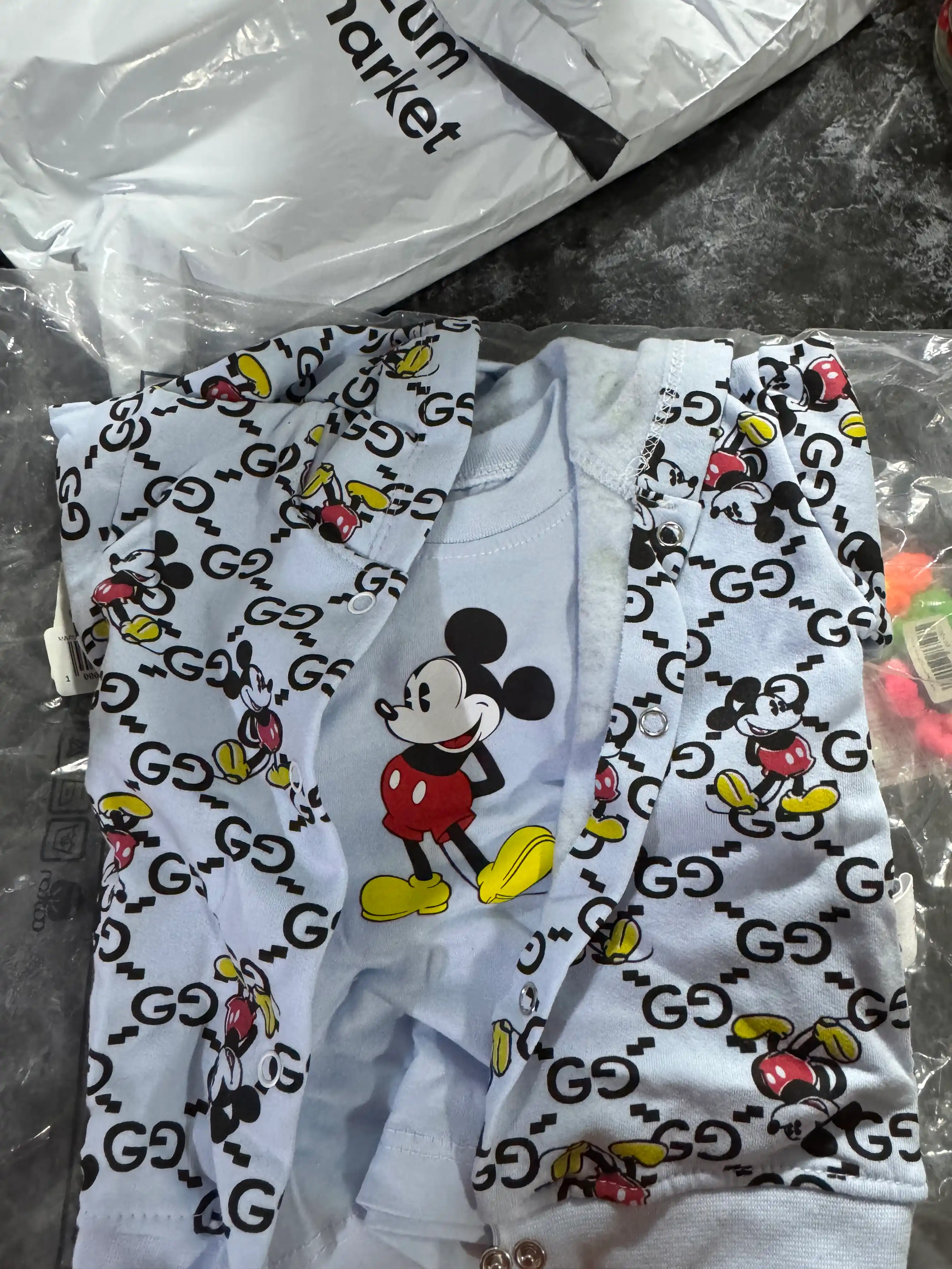 Комплект 3 в 1 пижама для мальчиков и девочек, Mickey Mouse 5 расцветок одежда для детей