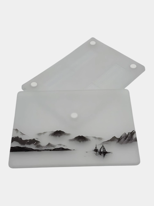 Chexol Macbook Air/Pro 13/13.6/14/15/16, M1/M2/M3 uchun