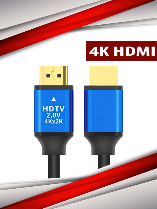 HDMI-HDMI 4K High Speed кабель, высокочастотная передача видео и звука - 