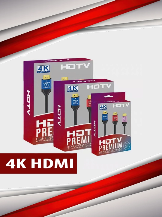 HDMI-HDMI 4K High Speed кабель, высокочастотная передача видео и звука