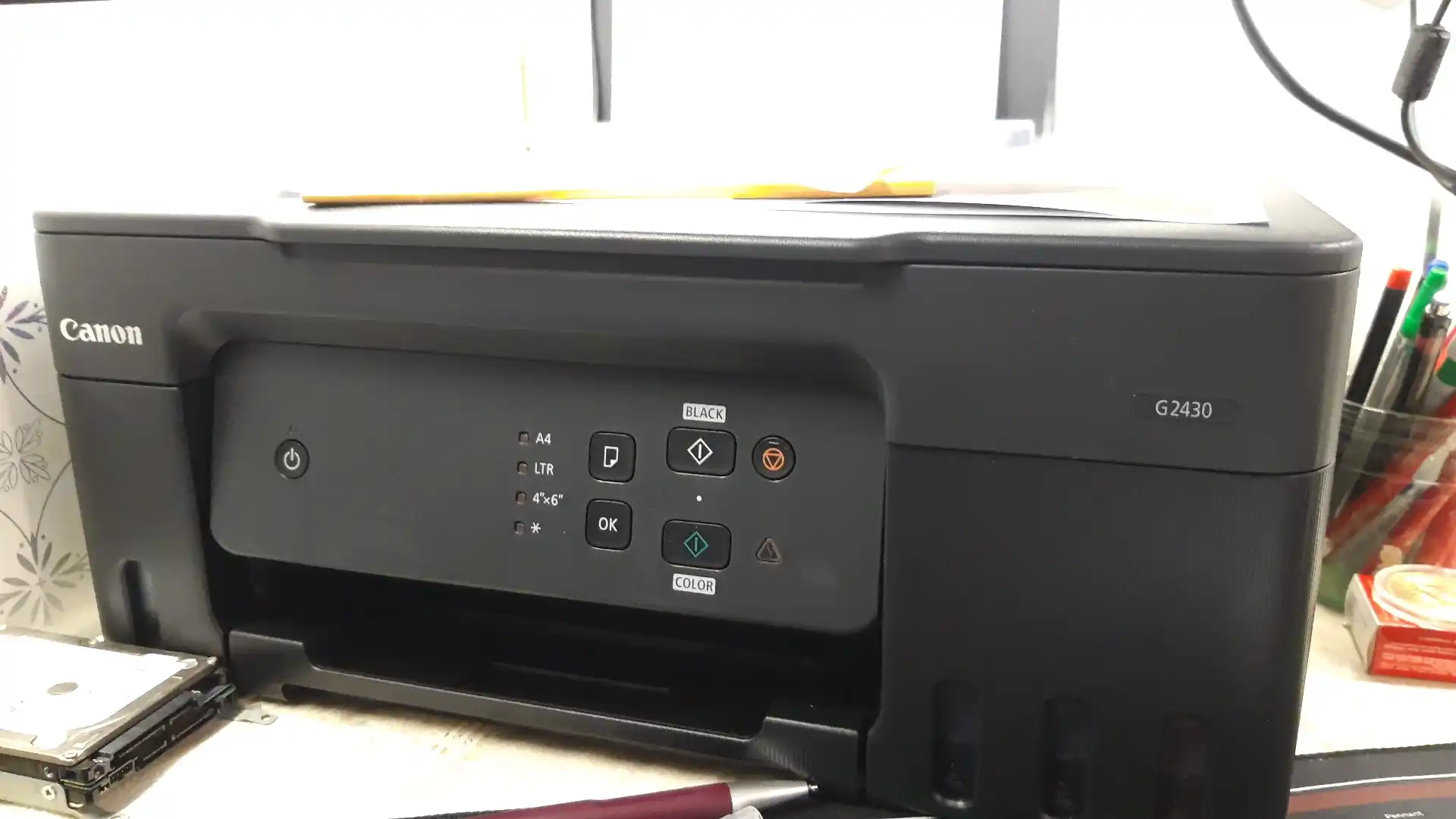 KFP rangli printer Canon PIXMA G2430, printer, skaner, nusxa ko'chirish qurilmasi