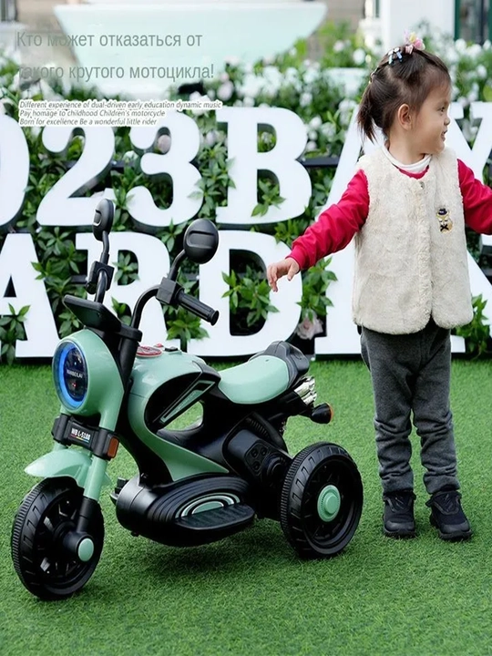 Elektr mototsikl bolalar uchun, akkumulyatorli