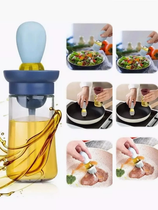 Кулинарная кисточка для масла, с ёмкостью