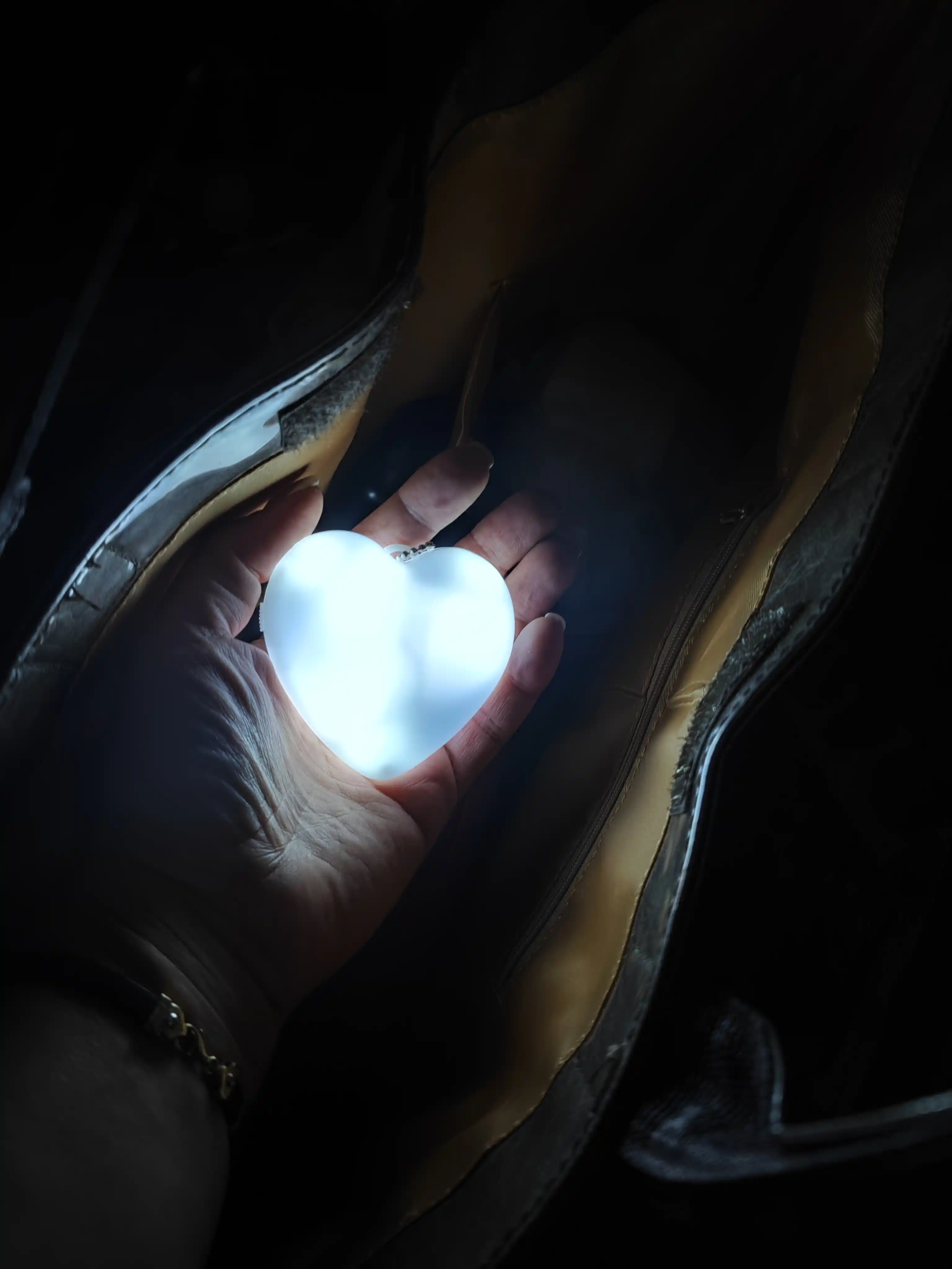 Фонарик для сумки, светильник с LED-подсветкой, сенсорный датчик