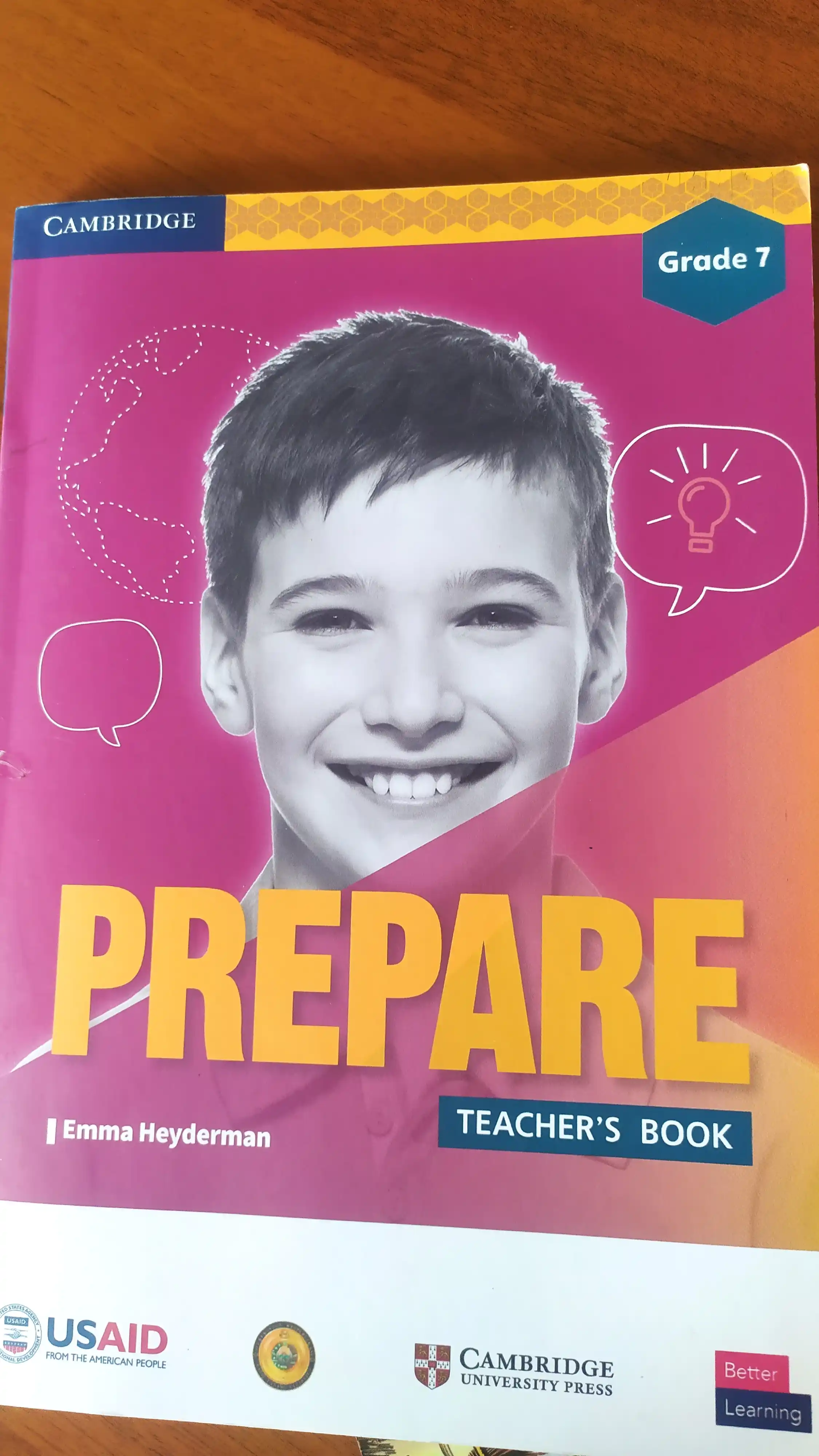 Prepare - Teacher's book, Work book, Student's book - Grade 7