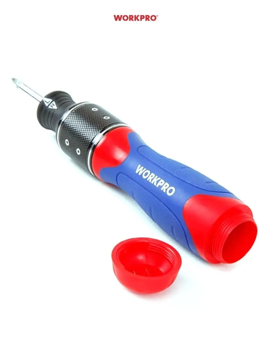 WORKPRO 32 bitli turnaviy to‘plam,universal nasadkalar,magnitli ushlagich,ta’mirlash uchun