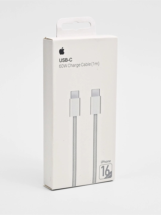 Iphone zaryadka 16 Pro MaxType-C/USB-C Lightning  va tezkor zaryadnik kabeli, 25 Vt - 