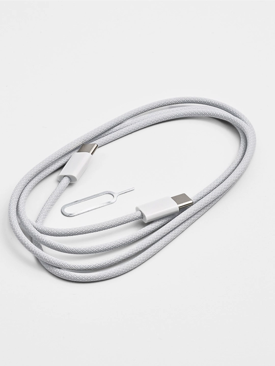 Iphone zaryadka 16 Pro MaxType-C/USB-C Lightning  va tezkor zaryadnik kabeli, 25 Vt