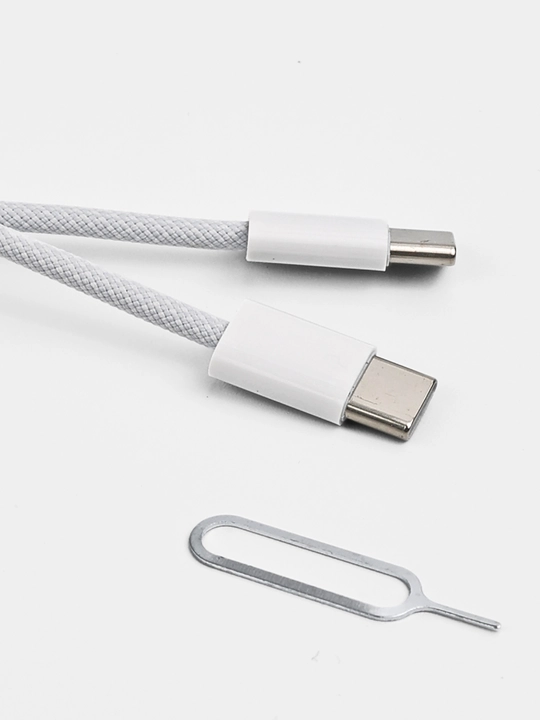 Iphone zaryadka 16 Pro MaxType-C/USB-C Lightning  va tezkor zaryadnik kabeli, 25 Vt