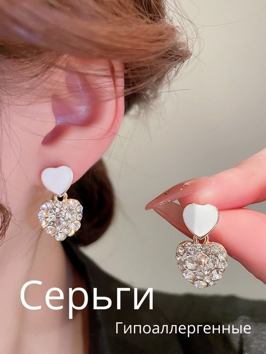 Женские серьги, 15 разных моделей