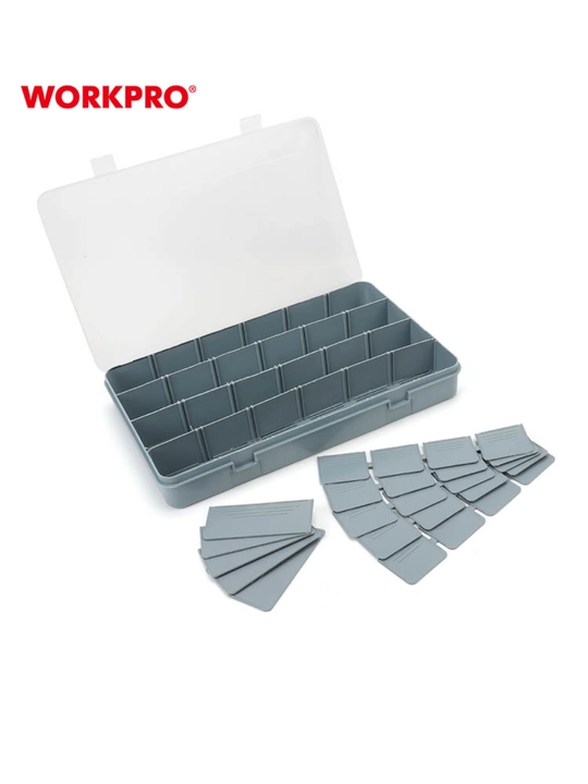 WORKPRO asboblar sumkasi, poliester 840D, suv o‘tkazmaydigan, elka tasmasi va cho‘ntaklar