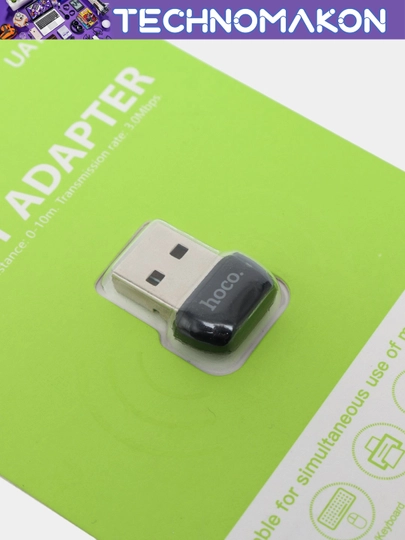 Bluetooth адаптер Hoco UA18, Bluetooth 5.0, для ПК