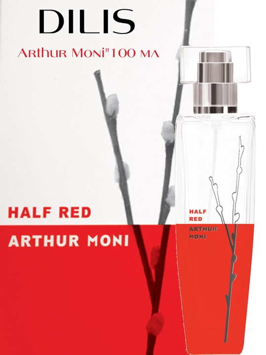 DILIS Arthur Moni Half Red ayollar uchun xushbo'ylangan suv, 100 ml