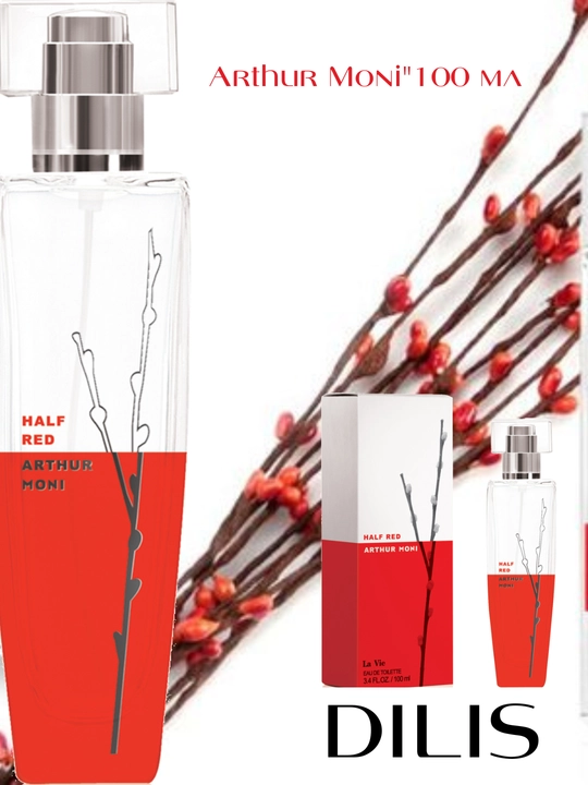DILIS Arthur Moni Half Red ayollar uchun xushbo'ylangan suv, 100 ml