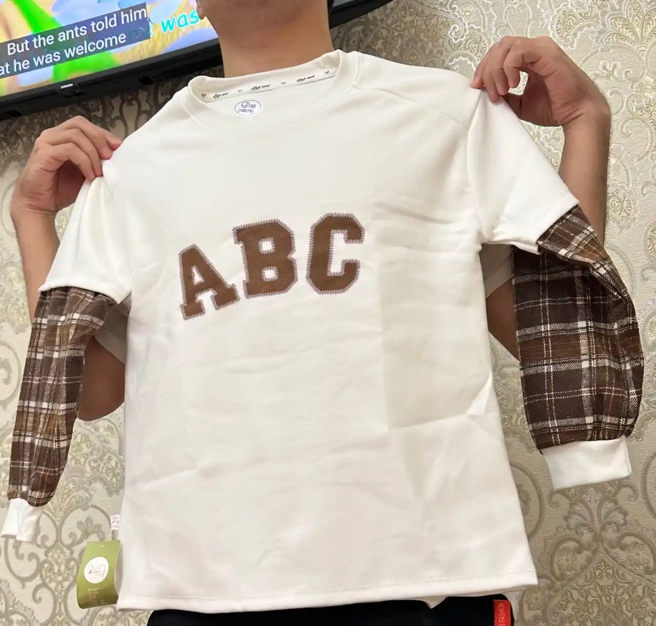 ABC Детская толстовка, весна-осень, спортивный стиль, для мальчиков и девочек