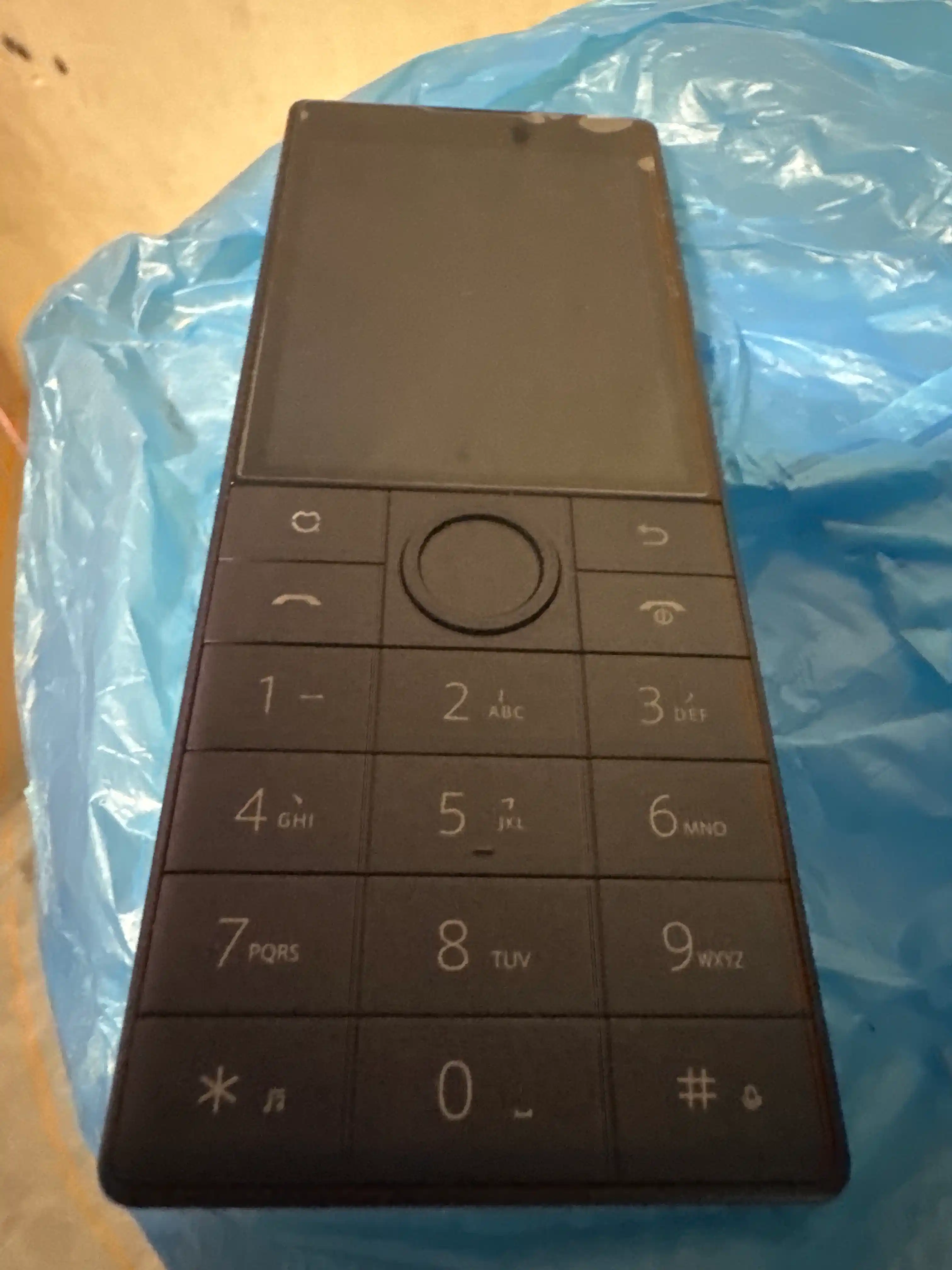 Телефон без камеры, с сенсорным экраном Qin F22, Android 11, Wi-Fi, 4G, 1 SIM, 3/32 ГБ