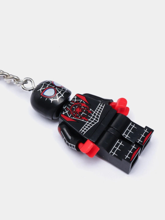 Парные брелоки для ключей, в стиле Lego "Человек-Паук и Гвен Стейси" 2 шт