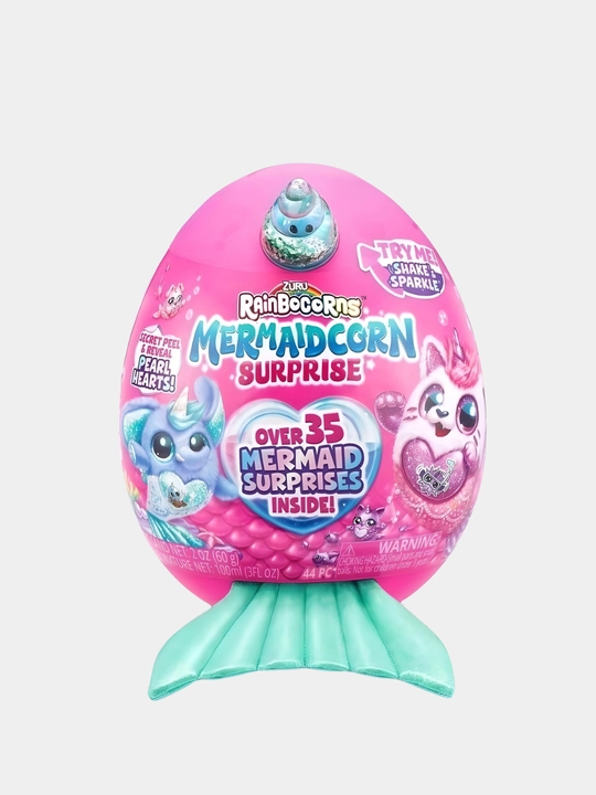 Игровой набор сюрприз Zuru Pets Alive, Mermaidcorn, игрушка яйцо, мягкая игрушка подарок