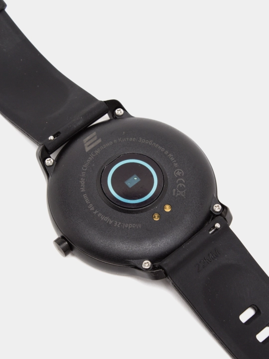 Умные наручные часы 2E Motion GT 2E-CWW20BKSL, 46 мм, черно-серебрянное