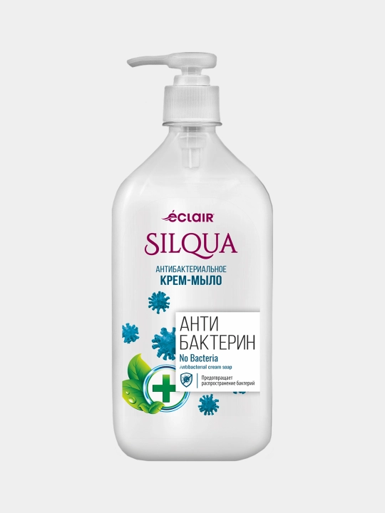 Жидкое крем-мыло SILQUA ECLAIR Антибактерин, 830 мл - 